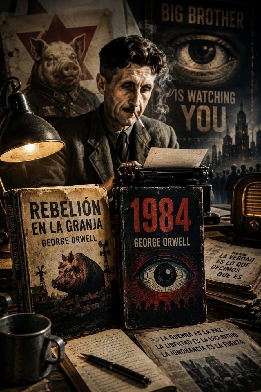 George Orwell: el hombre que desconfiaba de casi todos