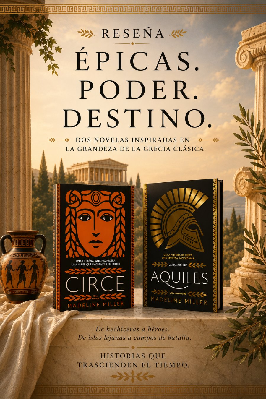 Reseña de «Circe» y «La canción de Aquiles», de Madeleine Miller