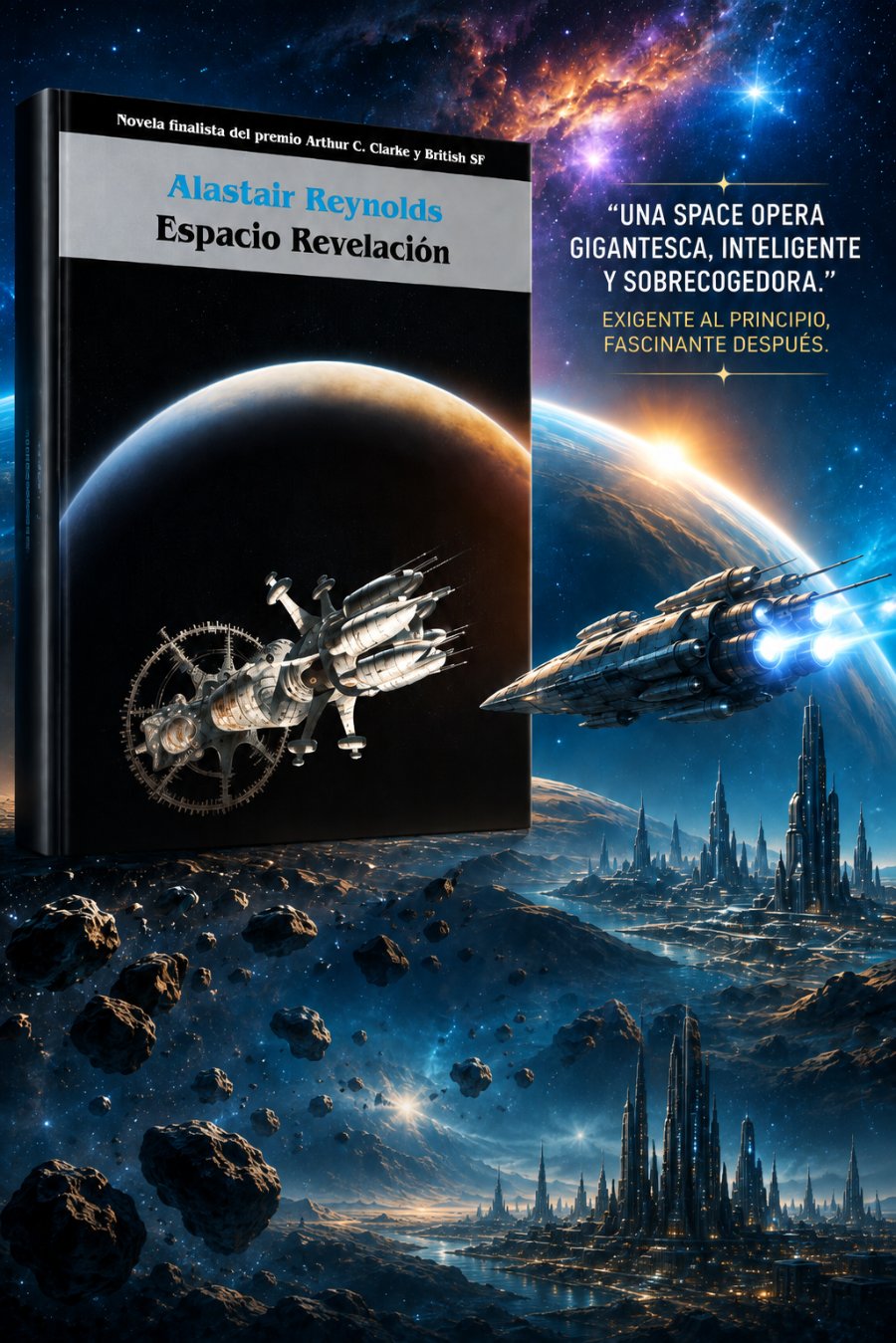 Reseña de Espacio Revelación, de Alastair Reynolds